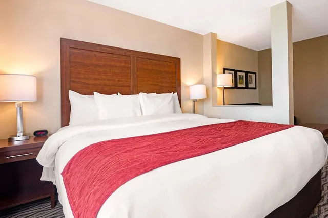 جناح بسرير كينج مع أريكة، Comfort Inn & Suites Bowmanville 3/7