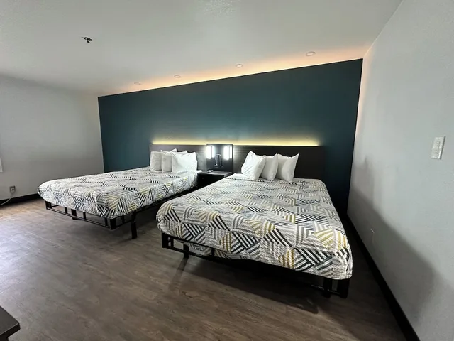 غرفة قياسية بسريرين كوين، Motel6 Lebec, CA 4/6