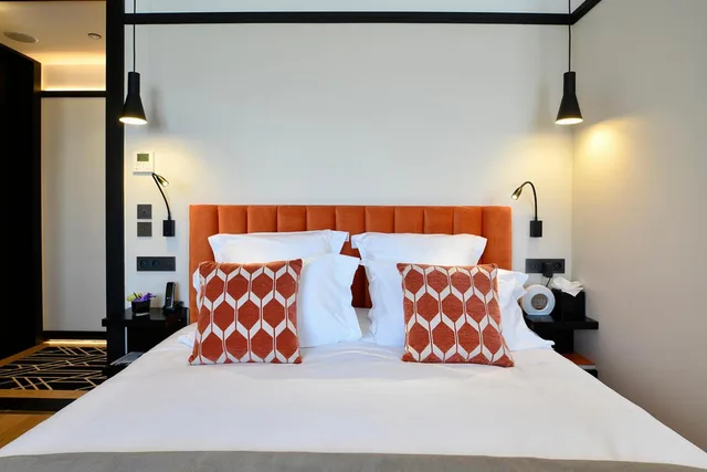 غرفة ديلوكس بإطلالة على البحر، Hotel Le Touring 4/8