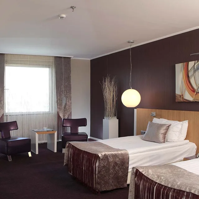 غرفة سوبيريور بسريرين منفصلين، City Hotel Ankara 1/3