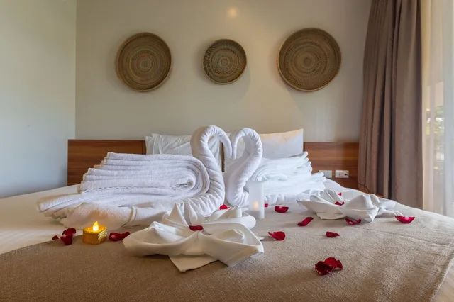 فيلا بسرير كينج بإطلالة على الحديقة، Golden Sands Destination Resorts 6/9