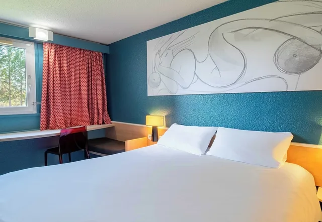 غرفة قياسية بسرير مزدوج، B&B Hotel Limoges 3 2/4