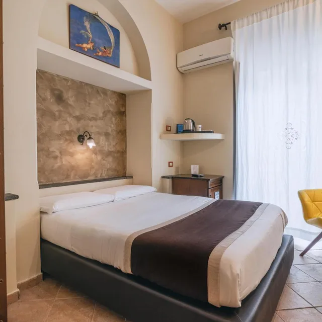 غرفة مفردة بشرفة، Hotel il Convento 1/10