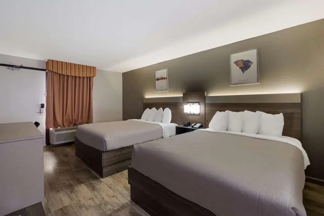 غرفة بسريرين مزدوجين، Quality Inn Fort Jackson 3/3