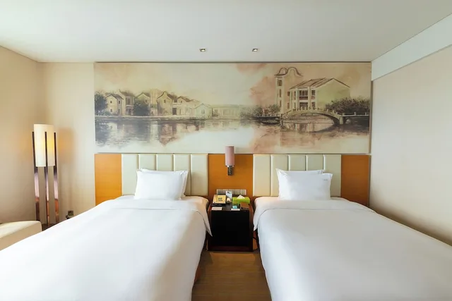 غرفة سوبيريور بسريرين مزدوجين، HOLIDAY INN GUANGZHOU SCIENCE CITY 2/4