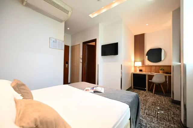 غرفة كومفورت بسرير كوين، Central Hotel Zagreb 6/10
