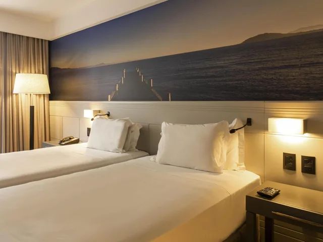 غرفة بسريرين منفصلين، Novotel Florianopolis 3/4
