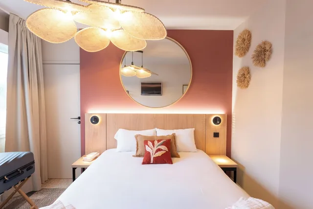 غرفة متصلة بسريرين منفصلين وسرير كينج، Brit Hotel Bourges L Olympia 4/7