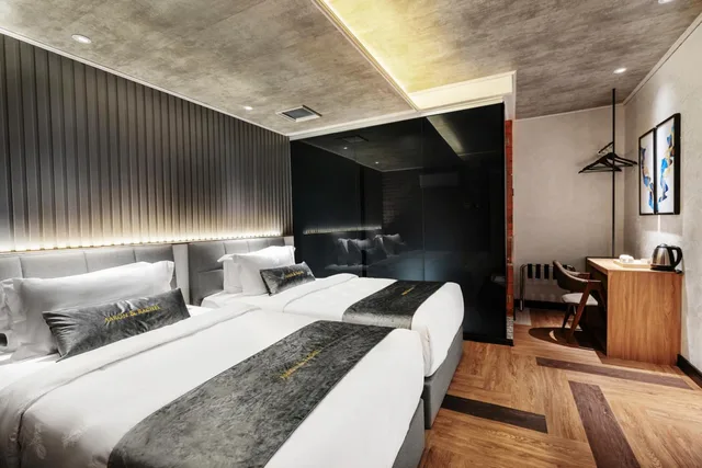 غرفة ديلوكس بسريرين منفصلين، A&R Urban Hotel 1/6