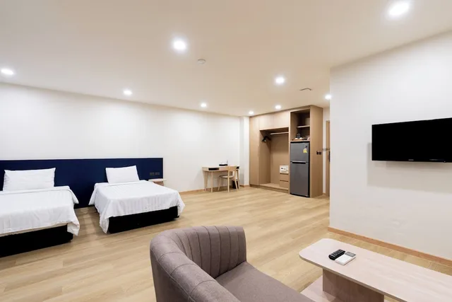 غرفة غراند ديلوكس بسريرين منفصلين، Ca Residence 3/7