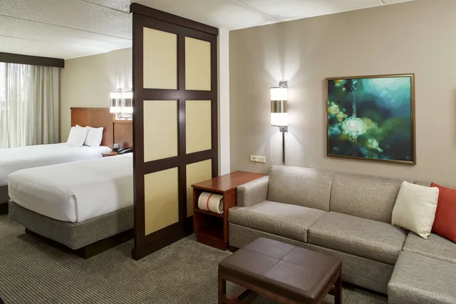 غرفة بسريرين كوين في طابق مرتفع، Hyatt Place Grand Rapids-South 5/10