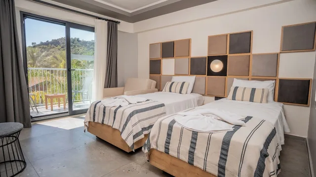 غرفة قياسية بسريرين منفصلين، Blue Star Hotel 3/5