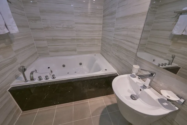 غرفة ديلوكس بسريرين مزدوجين، Dubai Hotel Gwangju 6/6