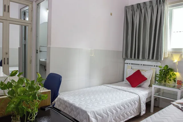 غرفة قياسية بسريرين منفصلين، Quang Guest House 10/10