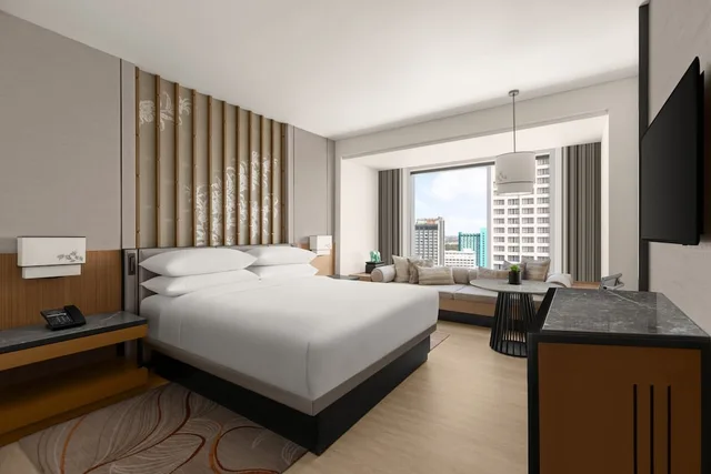 غرفة كلوب بسرير كينج، Chiang Mai Marriott Hotel 1/1
