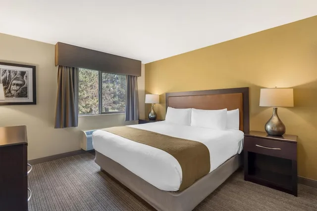 Suite, King Bed, Golf Course View, Living Area, Balcony، Best Western Plus Plaza by the Green 2/6