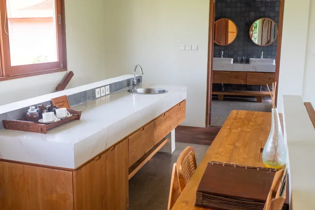 فيلا بسرير كينج بإطلالة على المسبح، Tegal Sari Accommodation 5/7