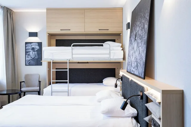 Family, Bunk Bed, Queen Bed, Qubus Hotel Gdansk 10/10