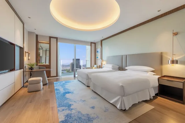 Room, Twin Beds, Sea View, Balcony, Sheraton Zhoushan Hotel 3/10