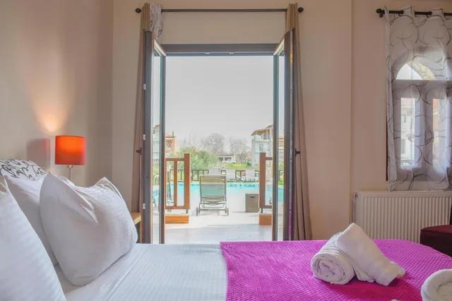 غرفة سوبيريور بسرير مزدوج بإطلالة على المسبح، Guesthouse Monastiri 4/10