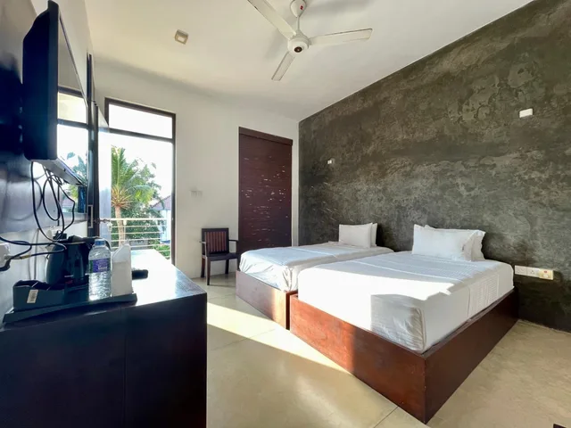 غرفة بسرير مزدوج أو سريرين منفصلين، Olanro Hotel 1/1