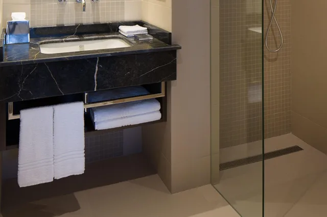 غرفة بسرير مزدوج بإطلالة، Skopje Marriott Hotel 4/4