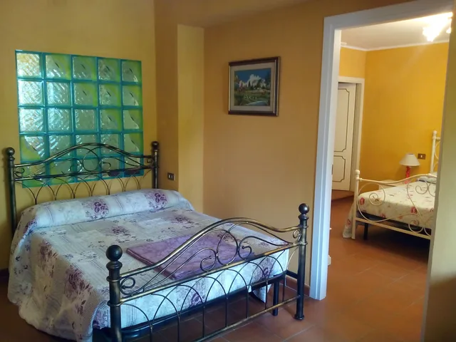 جناح عائلي بانورامي بسرير مزدوج مع أريكة، Villa Sargiano B&B 1/8