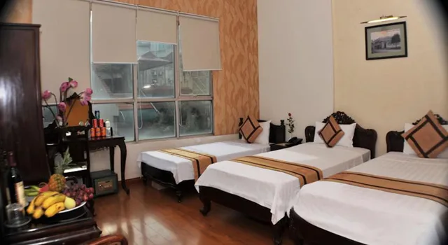 غرفة ديلوكس ثلاثية بثلاثة أسرّة، Hanoi City Hostel 2/5