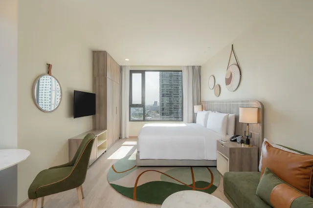 جناح استوديو بسرير كينج بمنطقة جلوس بمطبخ، Staybridge Suites Bangkok Sukhumvit 6/10