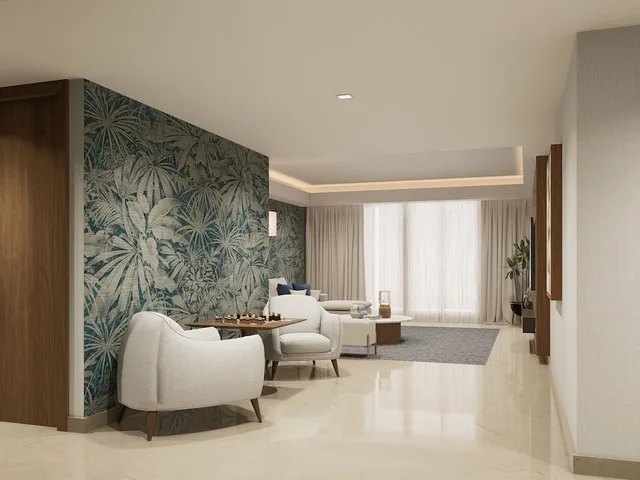 فيلا بسريرين مزدوجين وسريرين كينج بإطلالة على البحر بـ3 غرف نوم، Moon Palace The Grand Punta Cana 1/3