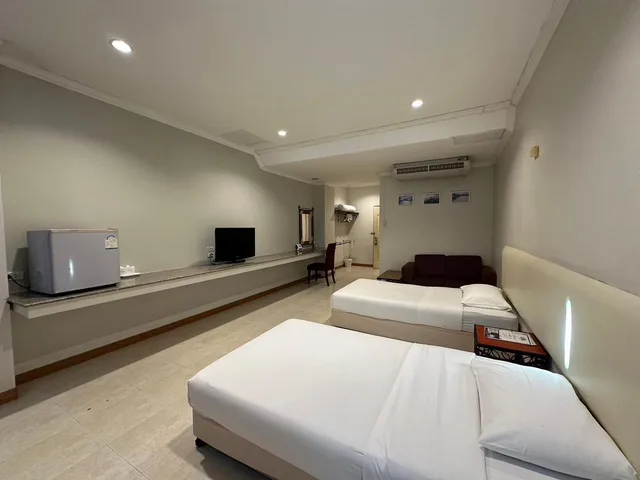 غرفة ديلوكس بسريرين، Rattana View Hotel 2/3