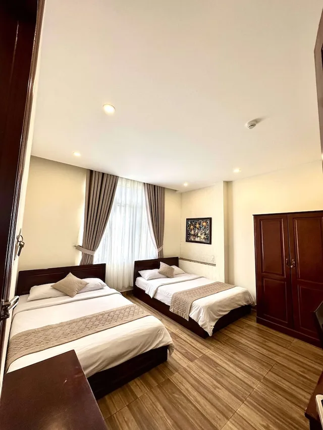 Deluxe, Quadruple, 2 Double Beds, Hill View، Nam Xuan Premium Hotel 5/10