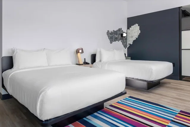 غرفة كبيرة بسريرين كوين، Aloft Orlando Lake Buena Vista 3/10