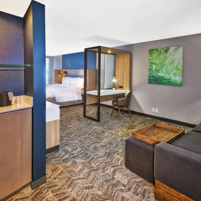 Suite, King Bed, Trundle Bed, Sofa, Accessible, SPRINGHILL SUITES BENTON HARBOR ST. JOSEPH 2/4