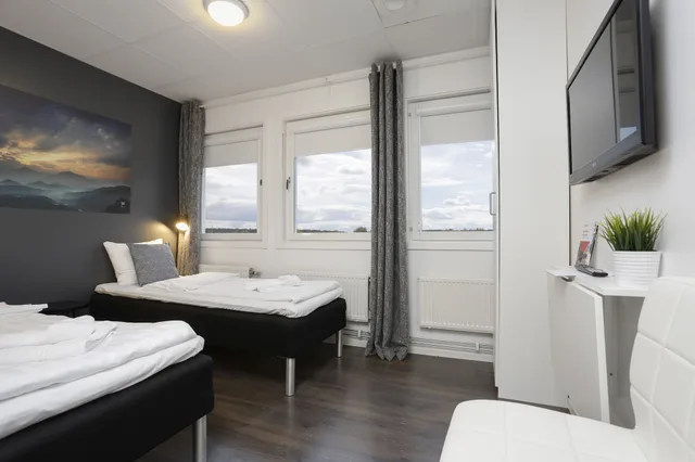 غرفة قياسية بسريرين منفصلين، First Hotel Vindeus 1/3