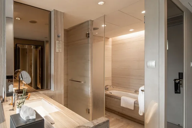 غرفة بزنس بسريرين منفصلين، Grand Pacific Hotel Ningbo 10/10