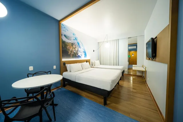 غرفة عائلية، Hotel Euro Suite Curitiba Batel By Nacional Inn 5/7