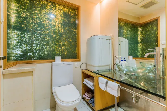 غرفة عائلية بسريرين كوين، Mayson Shanghai Zhongshan Park Serviced Apartment 6/7