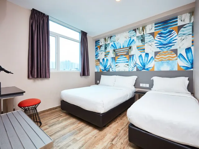 غرفة سوبيريور ثلاثية، ibis budget Singapore Sapphire 1/3