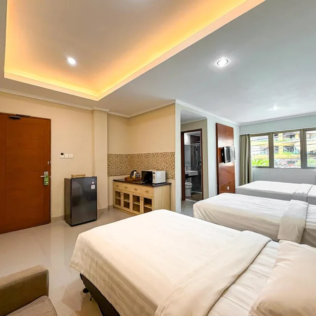 Family, Single Bed, Svarna Hotel Sanur 2/7