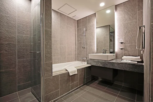 Sky, Suite, 1 Double and 1 Single Bed, Ocean View, Air Sky Hotel Incheon 3/3