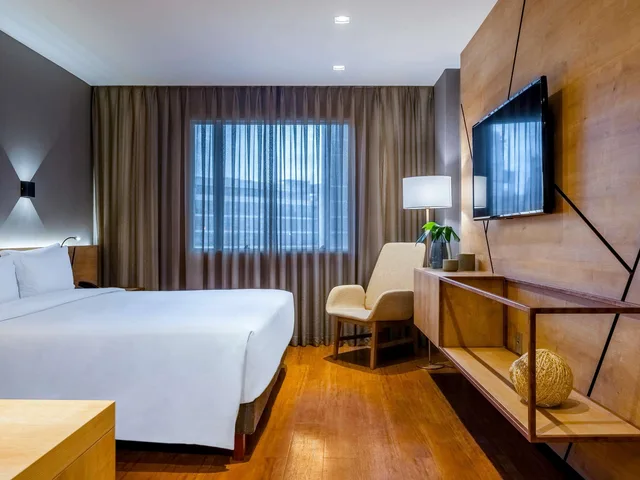 غرفة بريميوم بسرير مزدوج، Grand Mercure Sao Paulo Vila Olimpia 1/6