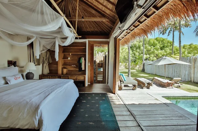 فيلا بسرير كينج بغرفة نوم واحدة، Slow Private Pool Villas 1/1
