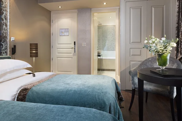 غرفة سوبيريور بسريرين منفصلين، Hotel Ares 4/6