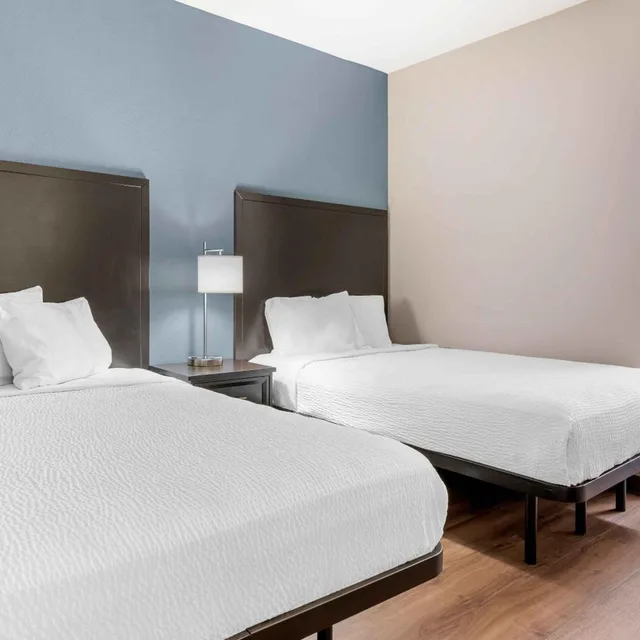 جناح بسريرين مزدوجين بغرفة نوم واحدة، Extended Stay America - Indianapolis -Airport-W Southern Ave 4/7