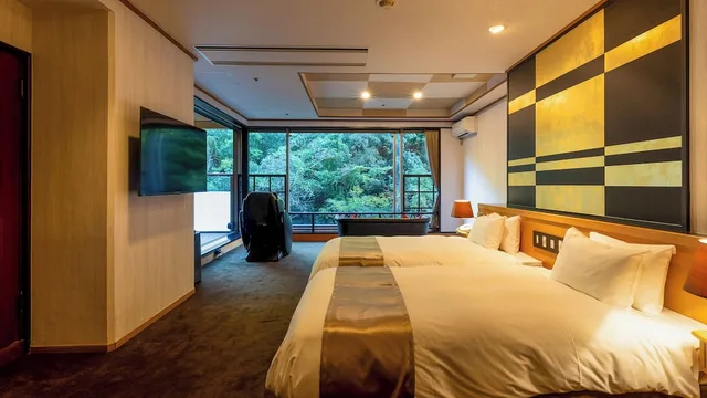 Western, Guest Room, Outdoor Bath، Okudogo Ichiyu No Mori Ex Okudogo Hotel 1/3