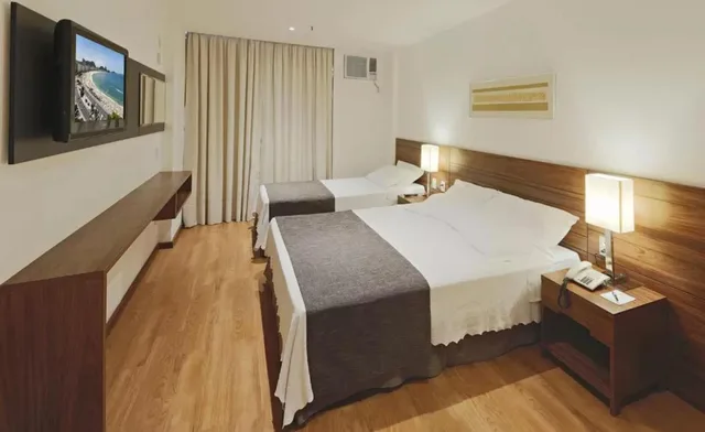 جناح بسرير فردي، Premier Copacabana Hotel 2/3
