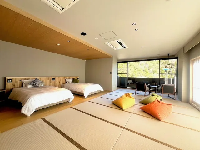 2 Bedrooms, Premium, Twin Beds, 2 Futon Beds, Mountain View, Hotel Yunomoto 1/2