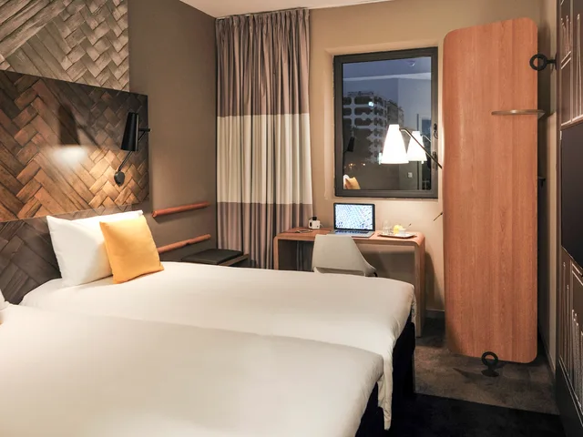 غرفة قياسية بسريرين منفصلين، ibis Casa Voyageurs 1/1