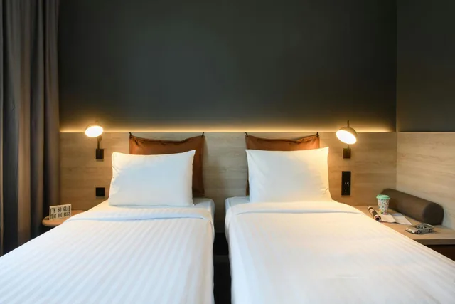 Moxy Sleeper, Twin Beds، Moxy Stuttgart Feuerbach 2/8